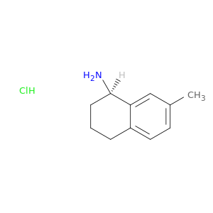 1-萘胺,1,2,3,4-四氢-7-甲基-,盐酸盐(1：1),(1R)-