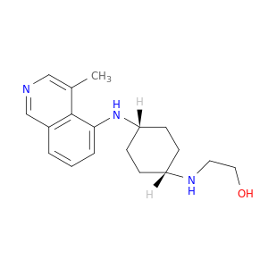 Ethanol, 2-[[cis-4-[(4-methyl-5-isoquinolinyl)amino]cyclohexyl]amino]-