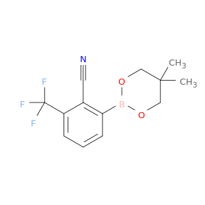 2 -氰基- 3 -(三氟甲基)苯硼酸新戊二醇酯