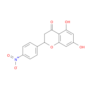 4H-1-Benzopyran-4-one, 2,3-dihydro-5,7-dihydroxy-2-(4-nitrophenyl)-