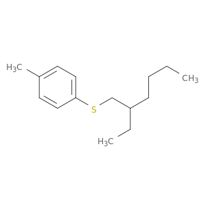 Benzene, 1-[(2-ethylhexyl)thio]-4-methyl-