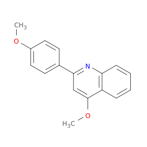 Quinoline, 4-methoxy-2-(4-methoxyphenyl)-