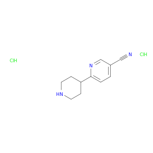6-(Piperidin-4-yl)pyridine-3-carbonitrile dihydrochloride