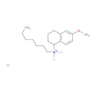 HEPTYL-(6-METHOXYTETRALIN-1-YL)AZANIUM CHLORIDE