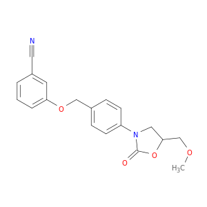 Benzonitrile,3-[[4-[5-(methoxymethyl)-2-oxo-3-oxazolidinyl]phenyl]methoxy]-