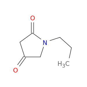 2,4-Pyrrolidinedione, 1-propyl-