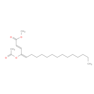 2,4-Octadecadienoic acid, 4-(acetyloxy)-, methyl ester, (E,E)-