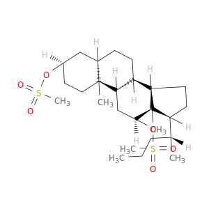 5b-Cholane-3a,12a-diol, dimethanesulfonate (7CI,8CI)