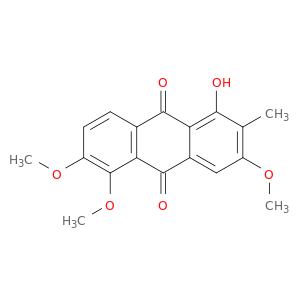 9,10-Anthracenedione, 1-hydroxy-3,5,6-trimethoxy-2-methyl-