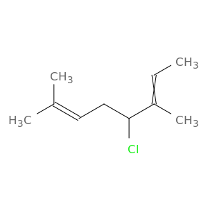 2,6-Octadiene, 5-chloro-2,6-dimethyl-