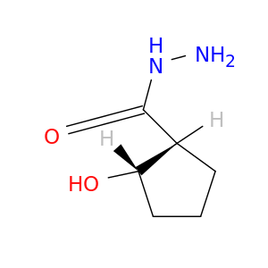 Cyclopentanecarboxylicacid, 2-hydroxy-, hydrazide, (1R,2S)-