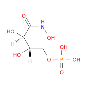 Butanamide, N,2,3-trihydroxy-4-(phosphonooxy)-, (2R,3S)-