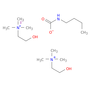 Ethanaminium,2-[[(butylamino)carbonyl]oxy]-N,N,N-trimethyl-, iodide (1:1)