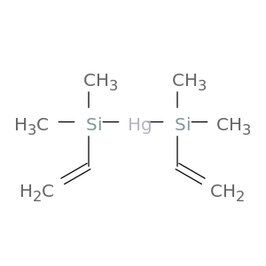 Mercury, bis(ethenyldimethylsilyl)-