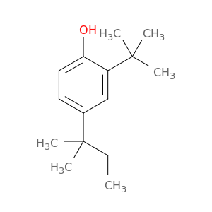 2-叔丁基- 4-(1,1-二甲基丙基)苯酚