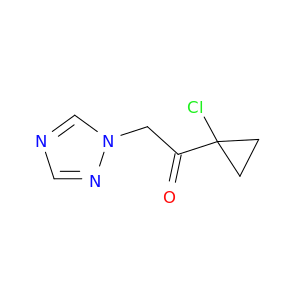 Ethanone, 1-(1-chlorocyclopropyl)-2-(1H-1,2,4-triazol-1-yl)-