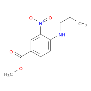 Methyl 3-nitro-4-(propylamino)benzoate