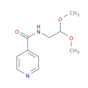 N-(2,2-dimethoxyethyl)pyridine-4-carboxamide