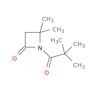 2-Azetidinone, 1-(2,2-dimethyl-1-oxopropyl)-4,4-dimethyl-