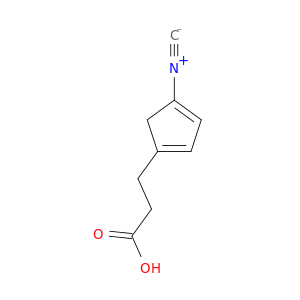 1,3-Cyclopentadiene-1-propanoic acid, 4-isocyano-