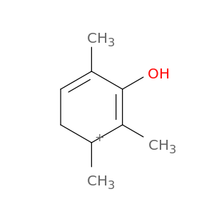 Cyclohexadienylium, 3-hydroxy-1,2,4-trimethyl-