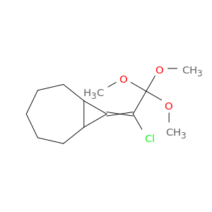 Bicyclo[5.1.0]octane, 8-(1-chloro-2,2,2-trimethoxyethylidene)-