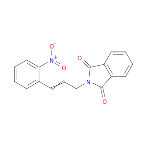 1H-Isoindole-1,3(2H)-dione, 2-[3-(2-nitrophenyl)-2-propenyl]-