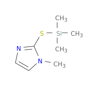1H-Imidazole, 1-methyl-2-[(trimethylsilyl)thio]-