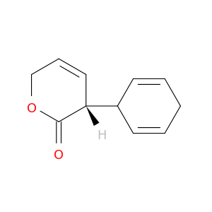 2H-Pyran-2-one, 3-(2,5-cyclohexadien-1-yl)-3,6-dihydro-, (3R)-