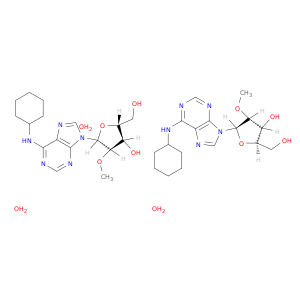 Adenosine, N-cyclohexyl-2'-O-methyl-, hydrate (2:3)