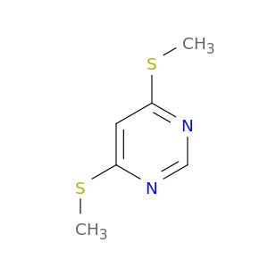 Pyrimidine,4,6-bis(methylthio)-