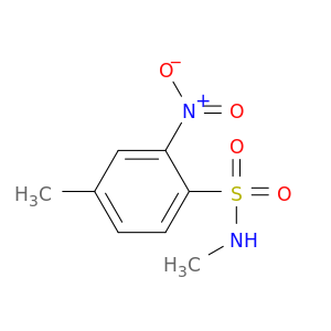 Benzenesulfonamide, N,4-dimethyl-2-nitro-