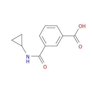3-(cyclopropylcarbamoyl)benzoic Acid