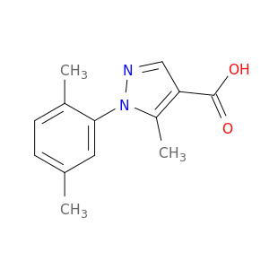 1-(2,5-Dimethylphenyl)-5-methyl-1H-pyrazole-4-carboxylic acid