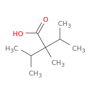 Butanoic acid,2,3-dimethyl-2-(1-methylethyl)-