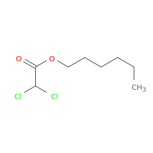 Acetic acid, dichloro-, hexyl ester