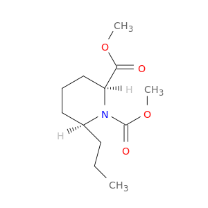 1,2-Piperidinedicarboxylic acid, 6-propyl-, dimethyl ester, (2S,6S)-