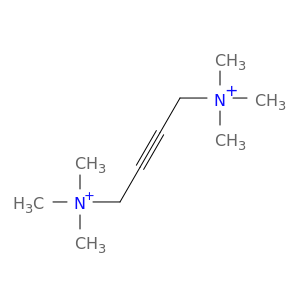 trimethyl-(4-trimethylammoniobut-2-ynyl)azanium