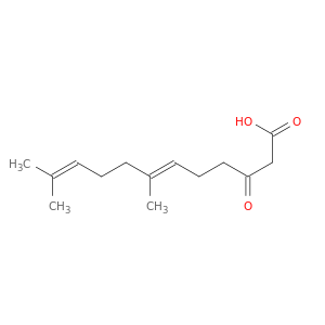 6,10-Dodecadienoic acid, 7,11-dimethyl-3-oxo-, (6E)-