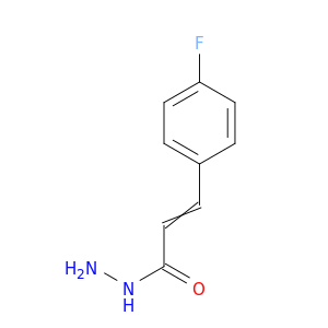 2-Propenoic acid, 3-(4-fluorophenyl)-, hydrazide