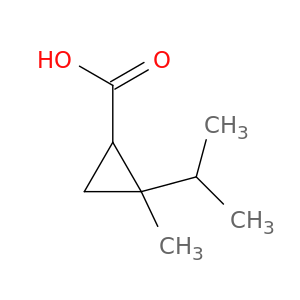 2-methyl-2-(propan-2-yl)cyclopropane-1-carboxylic acid