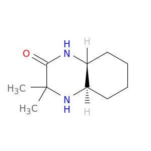 2(1H)-Quinoxalinone, octahydro-3,3-dimethyl-, trans-