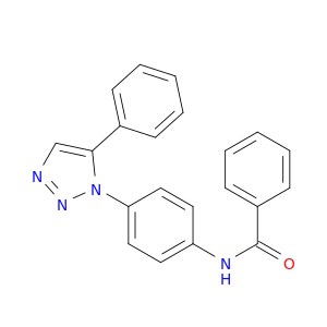 Benzamide, N-[4-(5-phenyl-1H-1,2,3-triazol-1-yl)phenyl]-