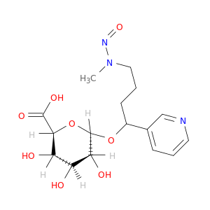 4-(甲基亚氨基氨基)-1-(3-吡啶基)-1-丁醇葡糖醛酸
