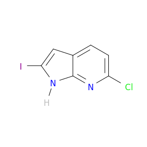 6-氯-2-碘-1H-吡咯[2,3-B]吡啶