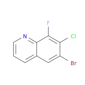 6-Bromo-7-chloro-8-fluoroquinoline