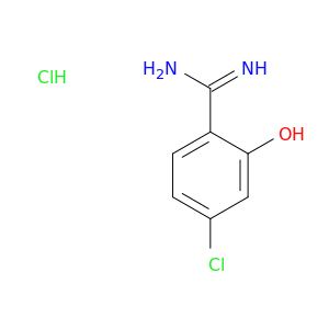 4-chloro-2-hydroxybenzene-1-carboximidamide hydrochloride