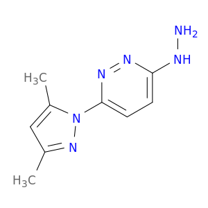 3-(3,5-二甲基-1H-吡唑-1-基)-6-肼基哒嗪
