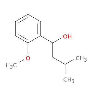 1-(2-methoxyphenyl)-3-methylbutan-1-ol