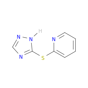 Pyridine, 2-(1H-1,2,4-triazol-3-ylthio)-